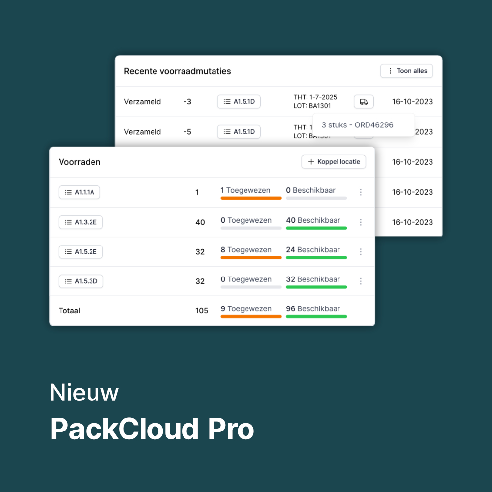 Nieuw: PackCloud Pro